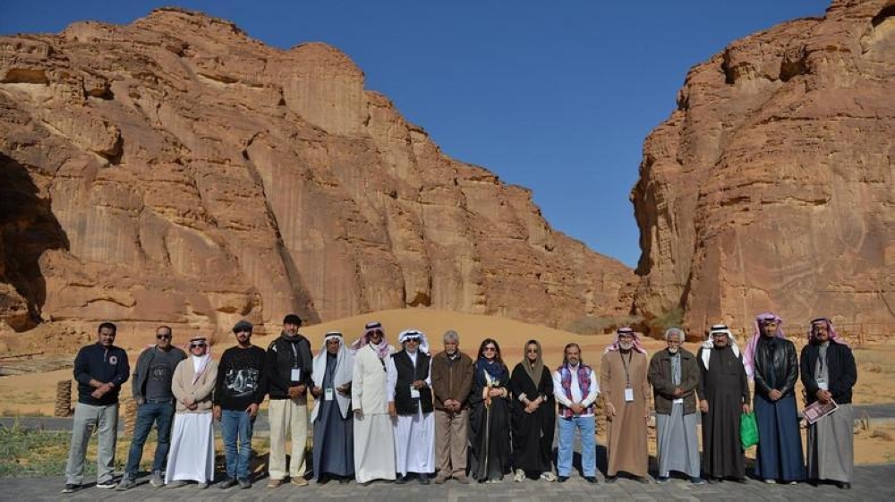 Twentt artists, from all ages, backgrounds and regions, presented their artworks at the three-day Tjallat, organized by the Misk Art Institute in Al-Ula.