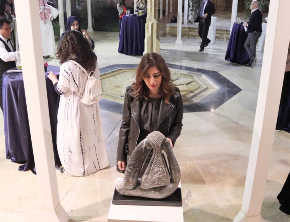 German Embassy  displays contemporary Saudi art