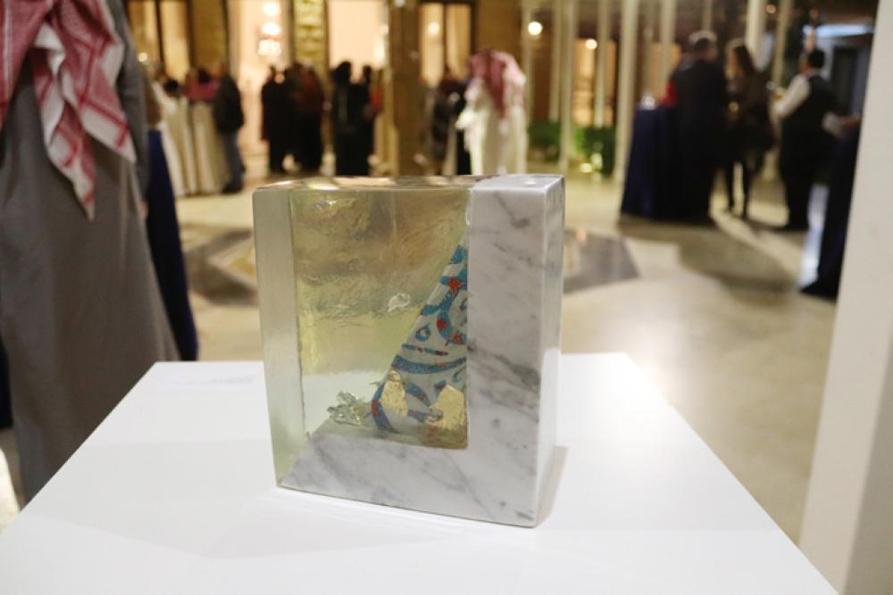 German Embassy  displays contemporary Saudi art