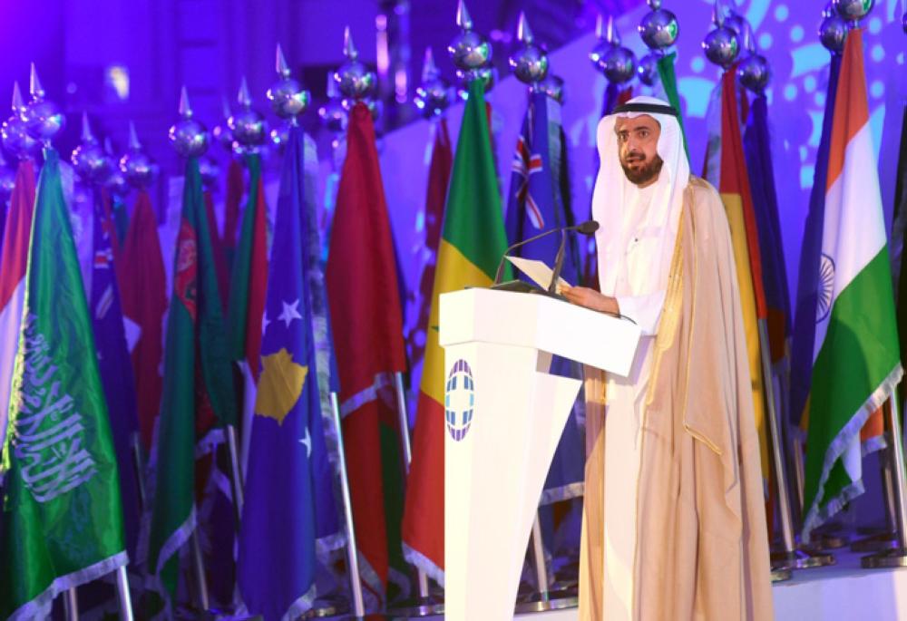 Minister of Health Dr. Tawfiq Al-Rabiah addresses the 4th Global Ministerial Patient Summit in Jeddah on Saturday. — SPA
