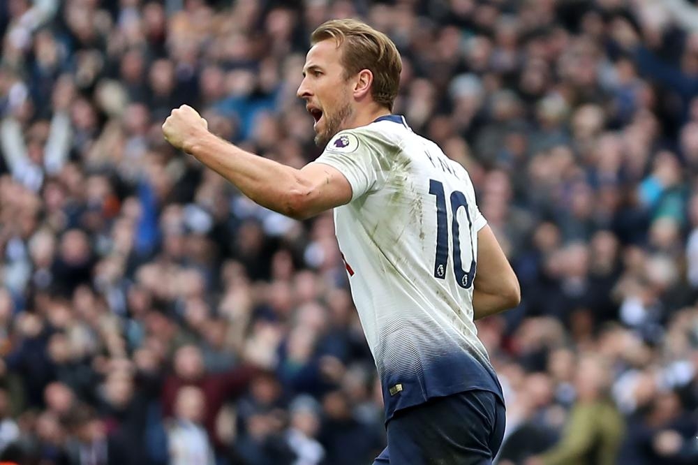 Tottenham Hotspur's striker Harry Kane