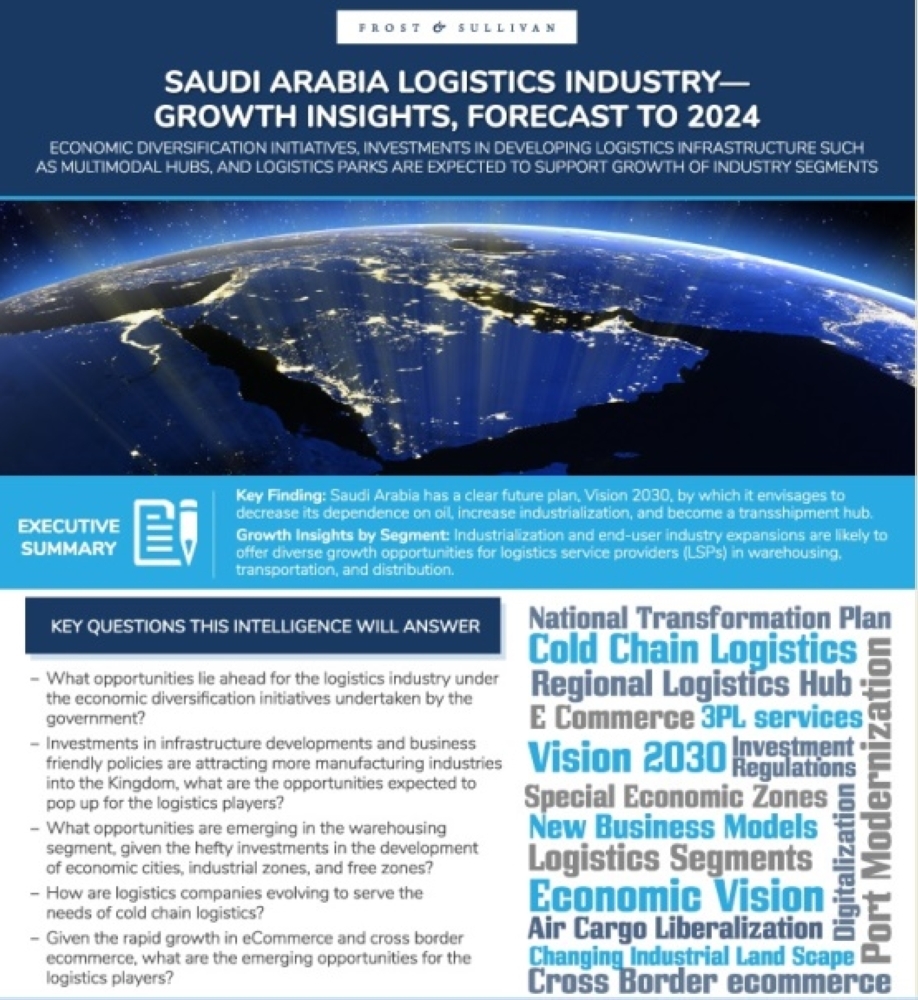 Diversification initiatives in KSA open growth opportunities in logistics industry