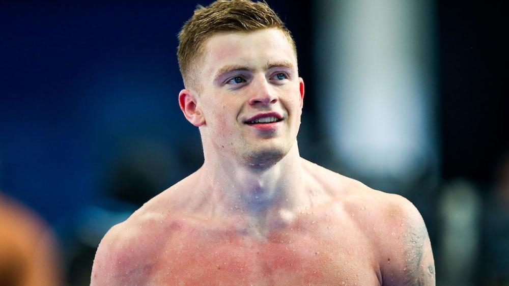 File photo shows Britain's Olympic and world breaststroke champion Adam Peaty at the Fina World Championships 2017.