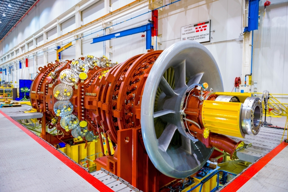 Weighing in at 300 tons, the M501J is the first and only turbine in commercial operation today capable of achieving 1,600°C (2,912°F) turbine inlet temperatures while delivering efficiencies approaching 62% and generate 495 megawatts of electricity in combined cycle mode, enough to power over 400,000 homes. — Courtesy photo