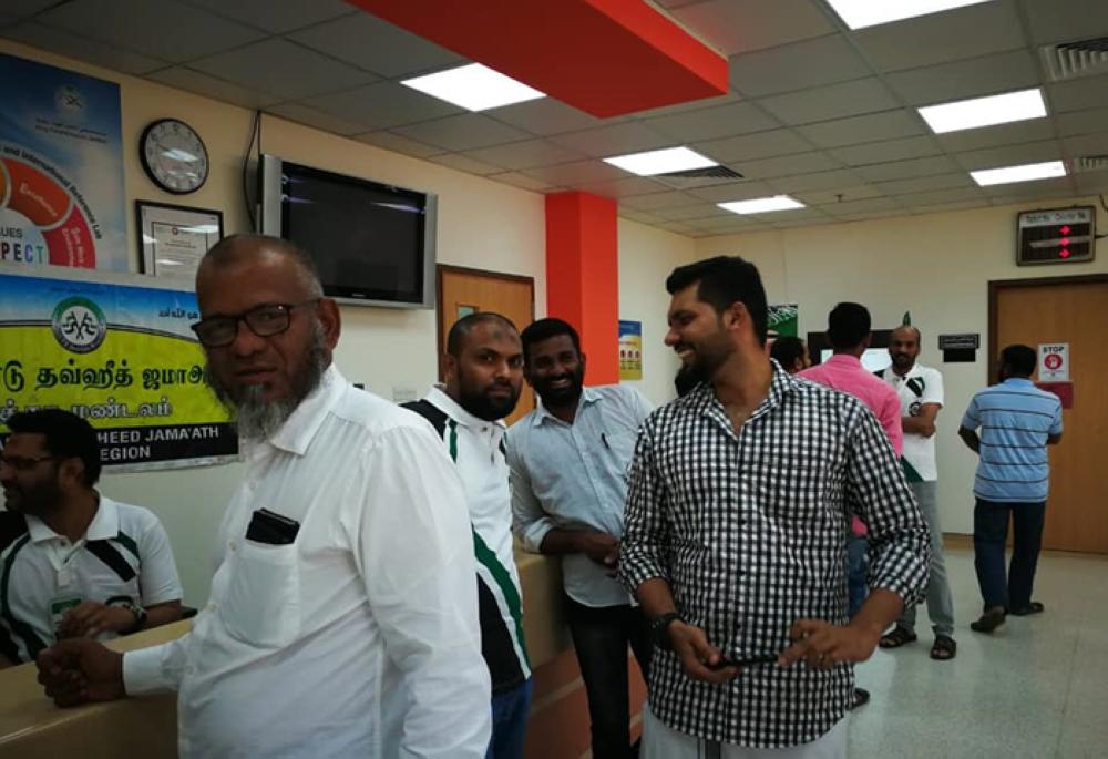 Expatriates donate blood in Jeddah