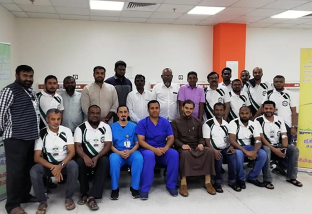 Expatriates donate blood in Jeddah