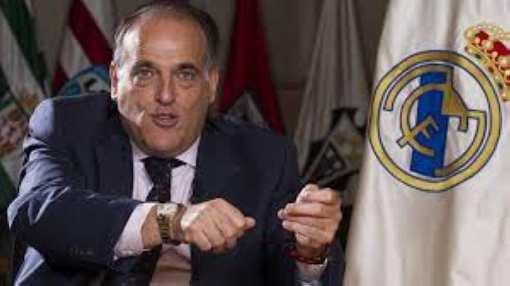 La Liga president Javier Tebas seen in this file photo.