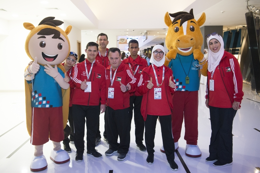Documentation during the Closing ceremony for the 2018 Special Olympics Middle East North Africa (MENA) Regional Games in Abu Dhabi. 1,800 athletes with intellectual disabilities are competing in 16 sports, Abu Dhabi, United Arab Emirates on March 22, 2018.  — Courtesy photo