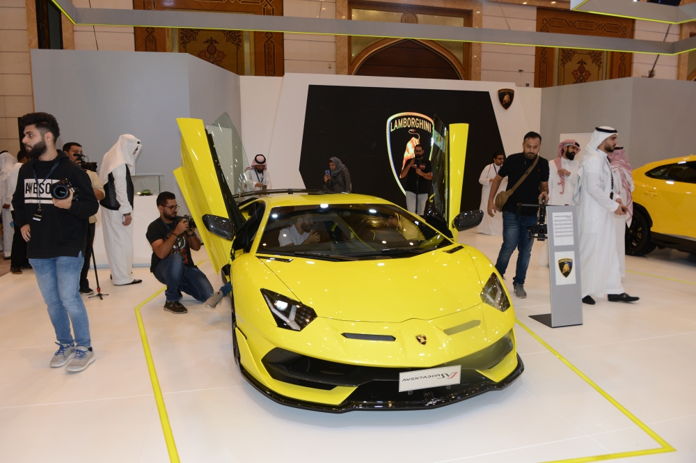 


Lamborghini stall at the he EXCS Luxury Motorshow in Jeddah. — Courtesy photo