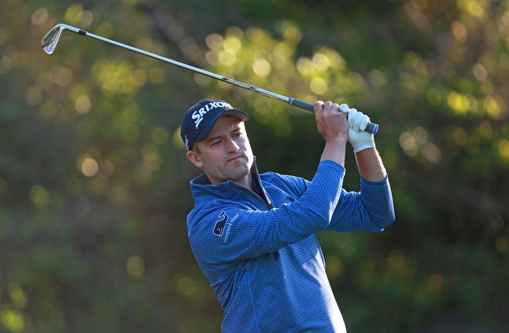 Russell Knox of Scotland during the first round of the Valspar Championship on the Copperhead course at Innisbrook Golf Resort on Thursday in Palm Harbor, Florida.   — AFP