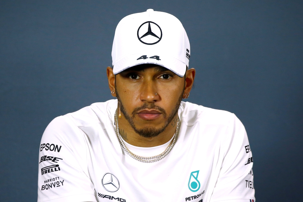 Mercedes' Lewis Hamilton during the press conference at the Australian Grand Prix at the Melbourne Grand Prix Circuit, Melbourne, Australia, in this file photo. — Reuters