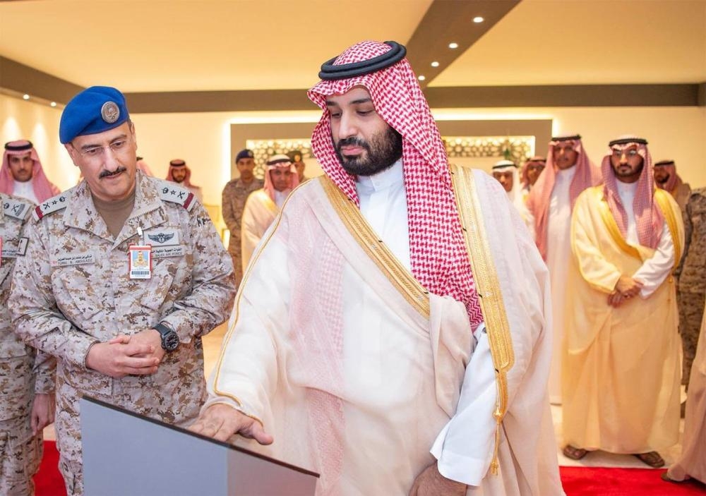 Crown Prince lays foundation stone for Air Warfare Center in EP