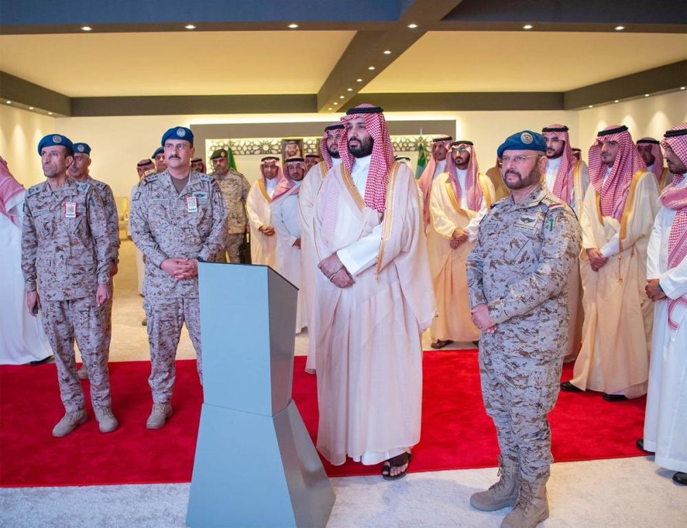 Crown Prince lays foundation stone for Air Warfare Center in EP