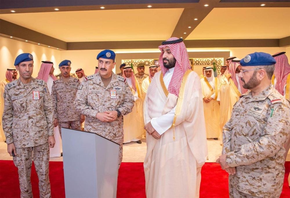 Crown Prince lays foundation stone for Air Warfare Center in EP