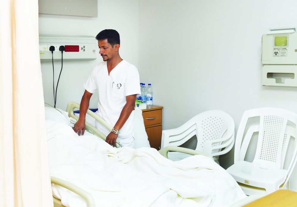 


There were 48 forgotten patients in King Fahd and King Abdul Aziz hospitals in Jeddah, about half of them expatriates.