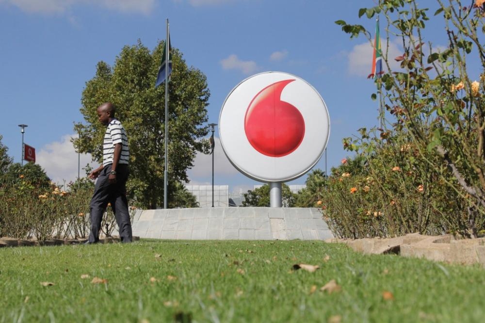 Vodacom Logo is seen in this file photo.