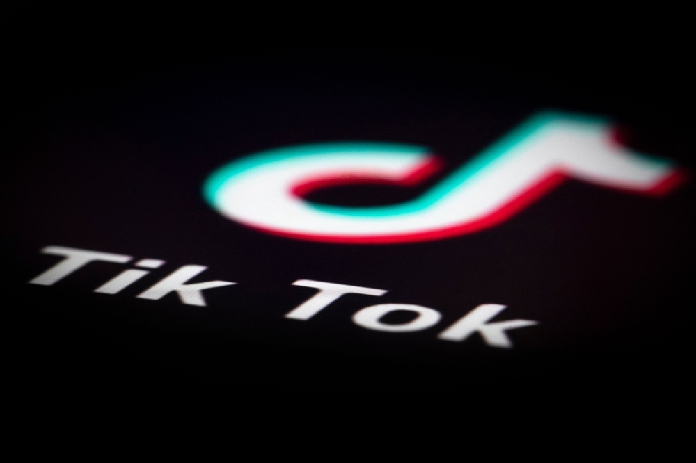 A logo of the application TikTok is pictured in Paris in this Dec. 14, 2018 file photo. — AFP