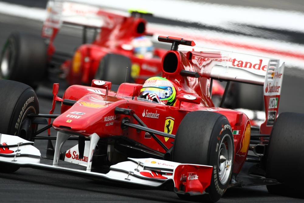 File photo of Ferrari cars in action in Hockenheim.
