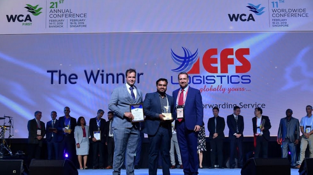 EFS Logistics receives ‘Best Partner in Middle East’ award