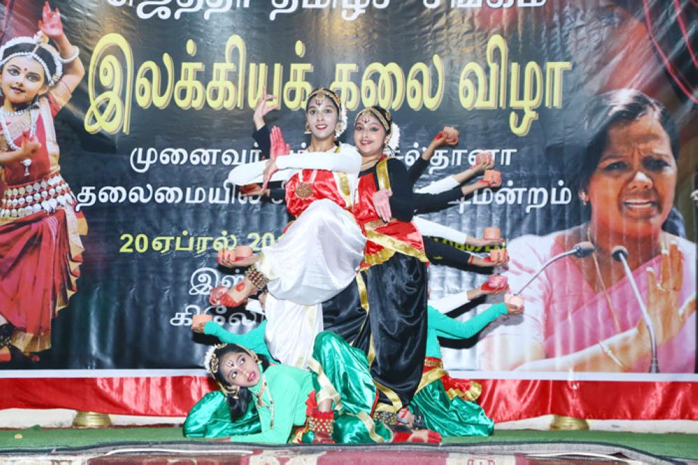 Tamil orator Sulthana enthralls audience in JTS cultural event