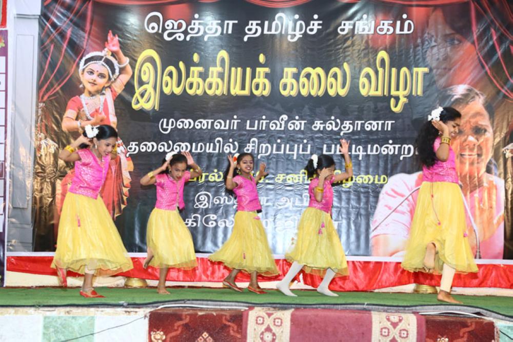 Tamil orator Sulthana enthralls audience in JTS cultural event