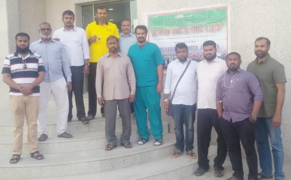 TNTJ Riyadh holds blood donation drive