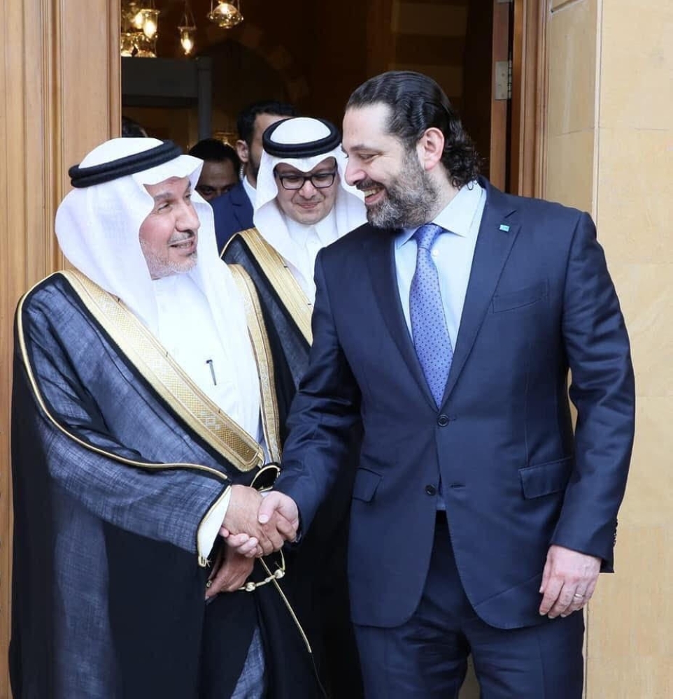 Al-Rabeeah discusses KSrelief projects in Lebanon with Hariri