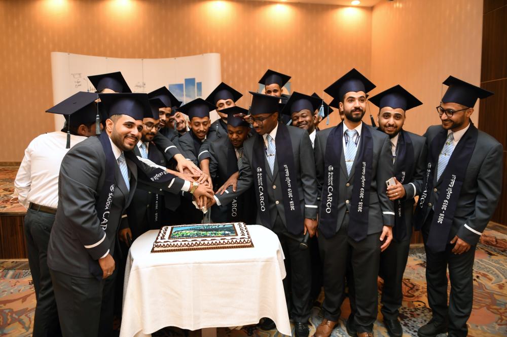 Saudi Airlines Cargo Company graduates from the first batch of Cargo Future Cadres program.