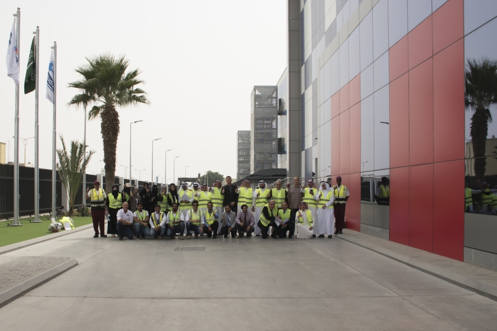 The facility has a capacity up to 42,000 pallets, and total building, automation & semi-automation, and engineering & equipment costs amounted to around SR145 million. 
