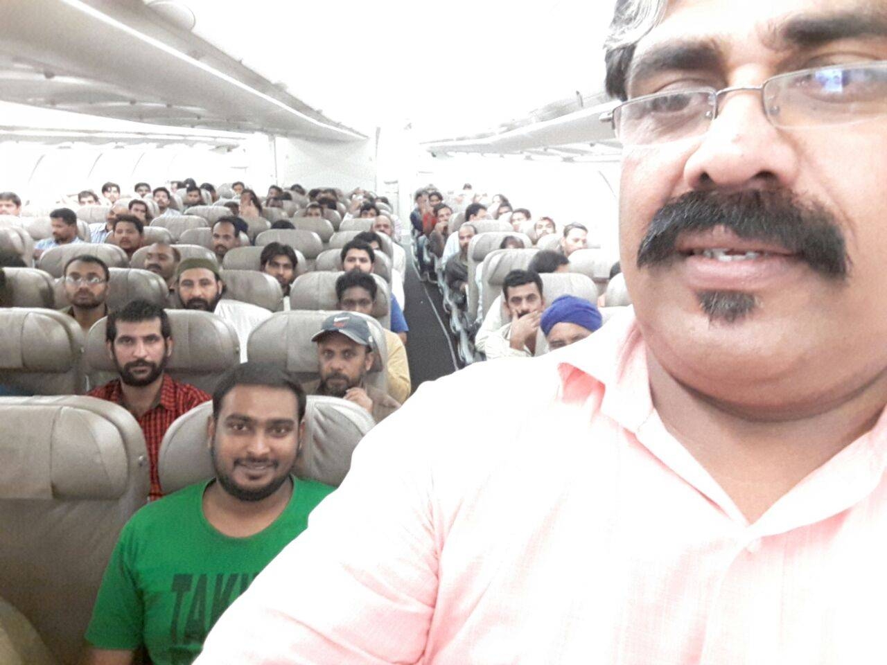 Shoukat Nass travels with a group of 150 deportees to Kochi, India.