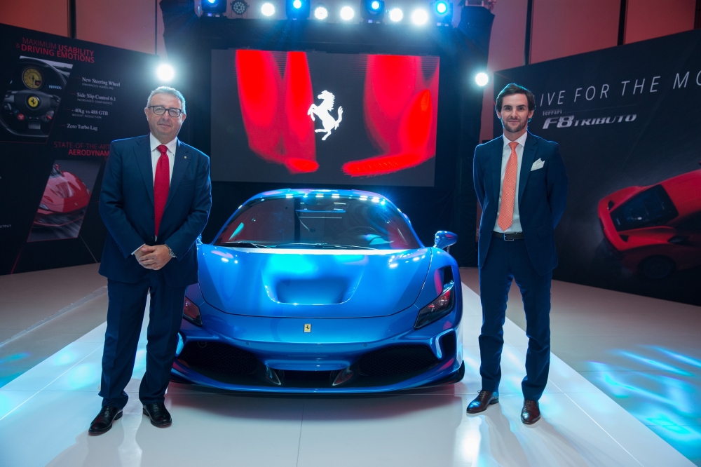 F8 Tributo launch 