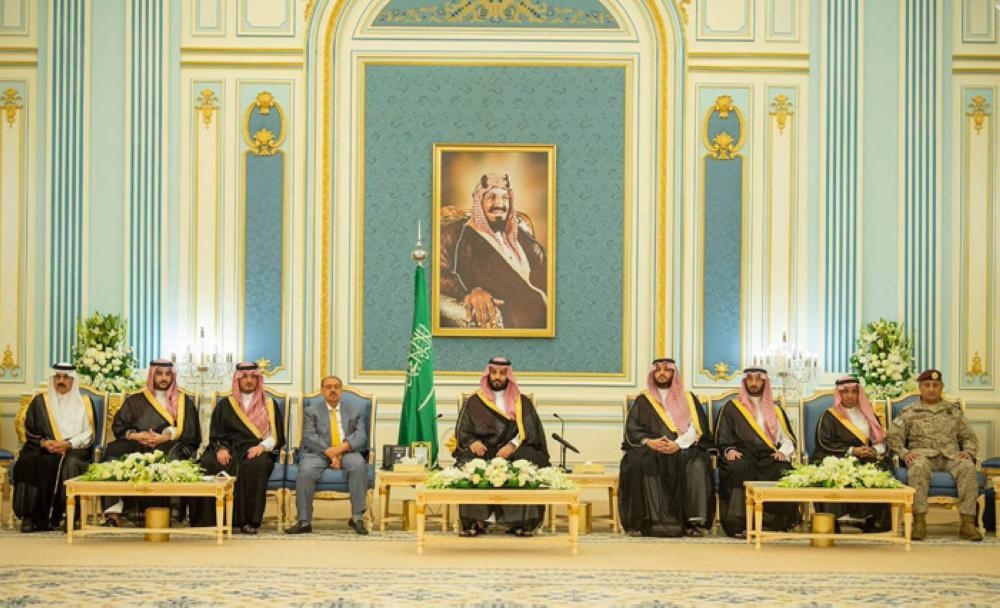 Crown Prince meets Yemeni speaker