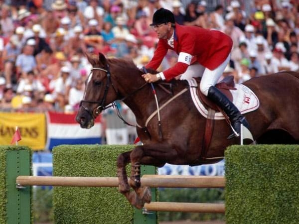 Ian Millar at the Barcelona 1992 Games on Big Ben.