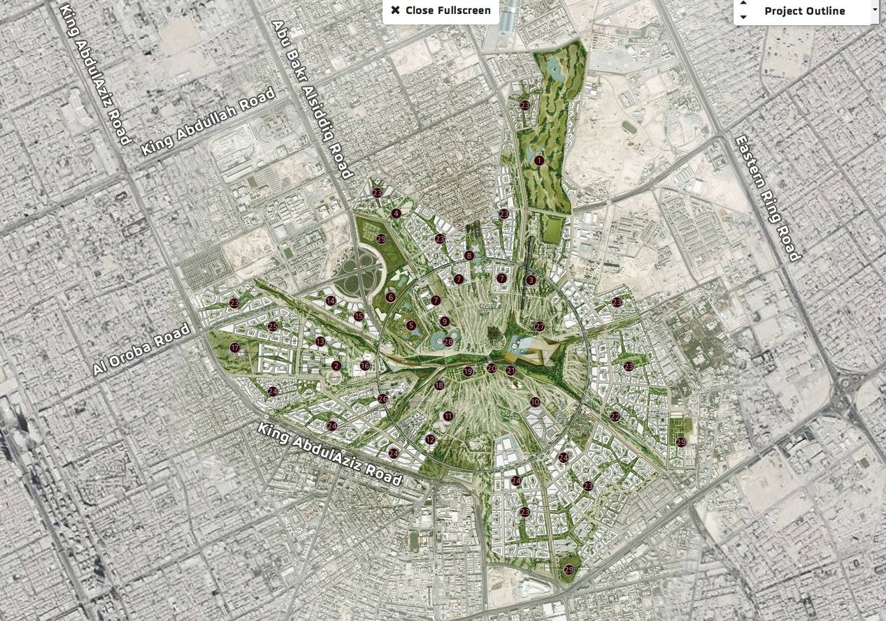 Four projects are part of a massive development plan for Riyadh, highlighting the Kingdom's leadership in sustainable urbanization and environmental management.