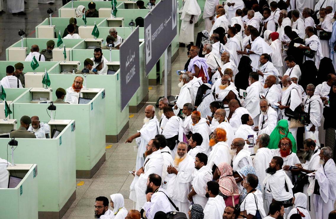 Haj Terminal at KAIA has 14 lounges with 166 Passport Department counters to enable passengers complete their travel procedures quickly. — Okaz photo