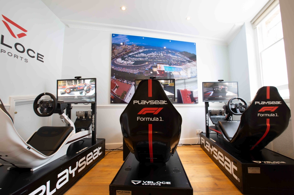 Formula One Esports gaming PlaySeats in London, Britain  in this file photo.  — Reuters