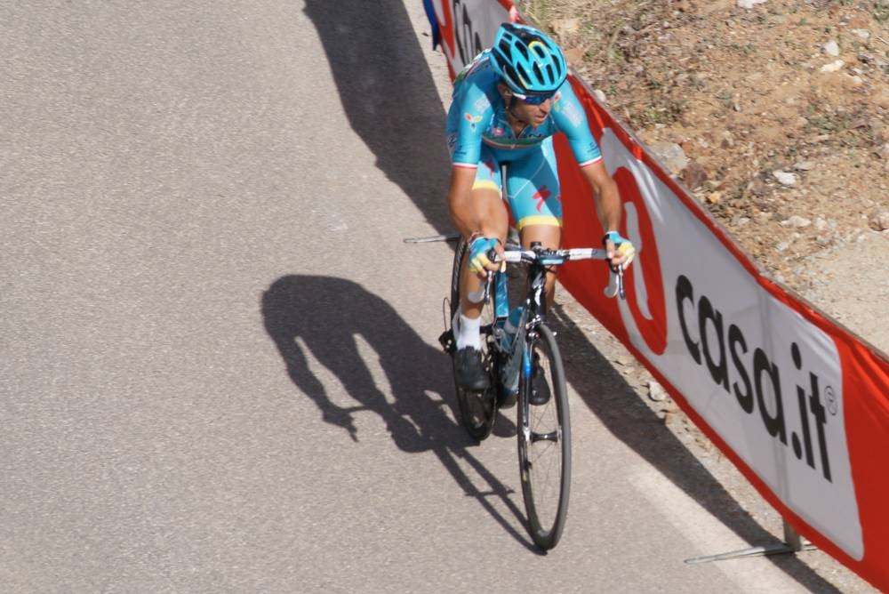 Vincenzo Nibali, seen in this file photo, participating in the 2016 Giro.