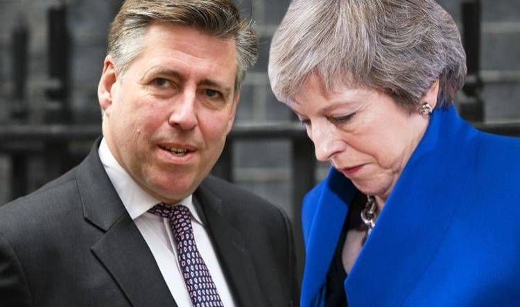 Sir Graham Brady and Prime Minister Theresa May - Courtesy photo