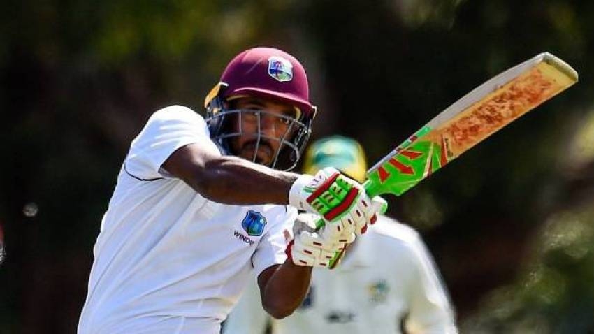  Sunil Ambris, seen in this file photo, hit a maiden ODI hundred to help West Indies complete their highest successful ODI run chase as they beat Ireland by five wickets in Dublin on Saturday.