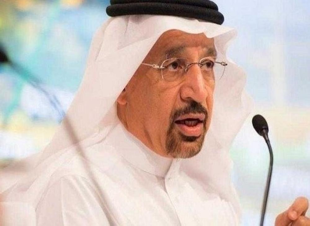 Saudi Minister of Energy, Industry and Mineral Resources Khalid Al-Falih 