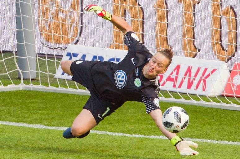 Germany's Almuth Schult was named on Tuesday in their Women's World Cup squad, but coach Martin Voss-Tecklenburg said the experienced goalkeeper's participation depended on recovering from a nagging shoulder injury.