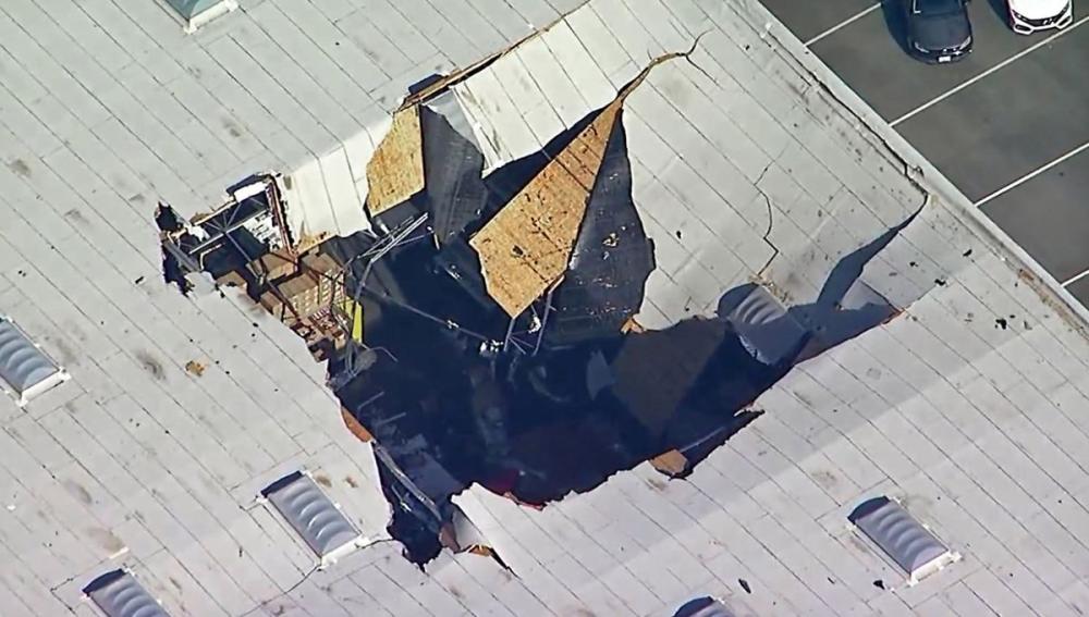 F-16 jet crashes into building in California