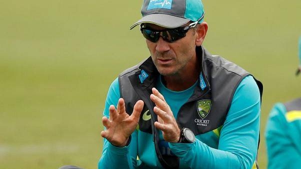 Australia's coach Justin Langer during nets session in Sophia Gardens, Cardiff in this June 15, 2018 file photo. — Reuters