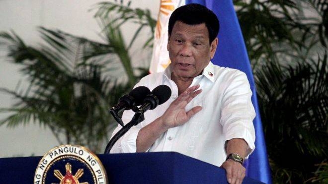 President Rodrigo Duterte is known for using strong language.