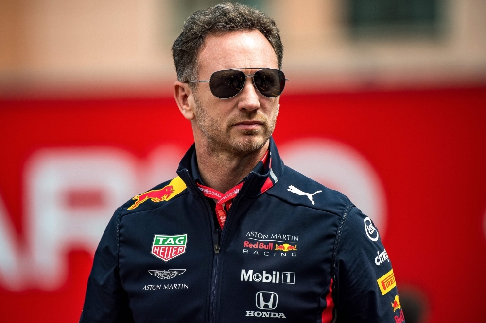Red Bull Racing's team principal Christian Horner is pictured before the start of the second practice session at the Monaco street circuit on Thursday in Monaco, ahead of the Monaco Formula 1 Grand Prix. — AFP