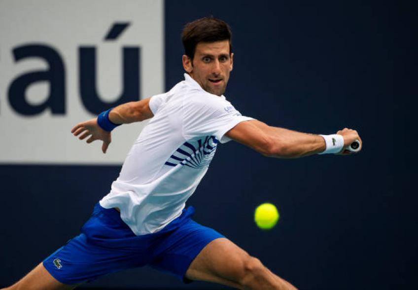 Novak Djokovic, seen in this file phoot, believes that his 2016 achievement of holding all four Grand Slam titles at the same time is the perfect playbook for a repeat performance at Roland Garros. 