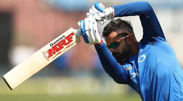 Virat Kohli's consistency, attacking style and supreme fitness levels make him the standout player in this edition of the 50-over World Cup in this file photo. — AFP