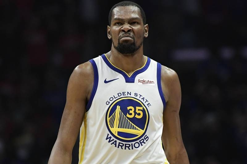 Golden State Warriors' forward Kevin Durant to miss Game 1 of the NBA Finals against the host Toronto Raptors on Thursday. — Courtesy photo