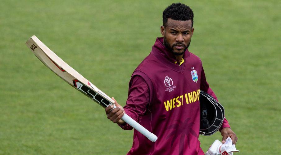 Shai Hope scores a century against England in the final warm-up match. — Reuters