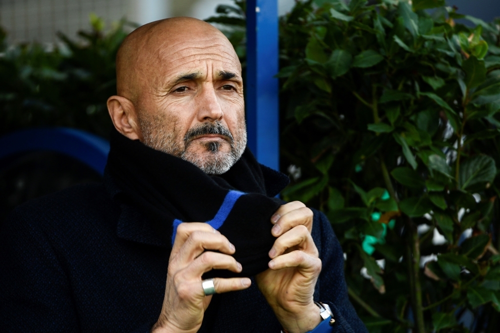 In this file photo Inter Milan's head coach Luciano Spalletti attends the Italian Serie A football match against Empoli at the Carlo-Castellani stadium in Empoli. Coach Luciano Spalletti has left Inter Milan, the club announced on Thursday. — AFP